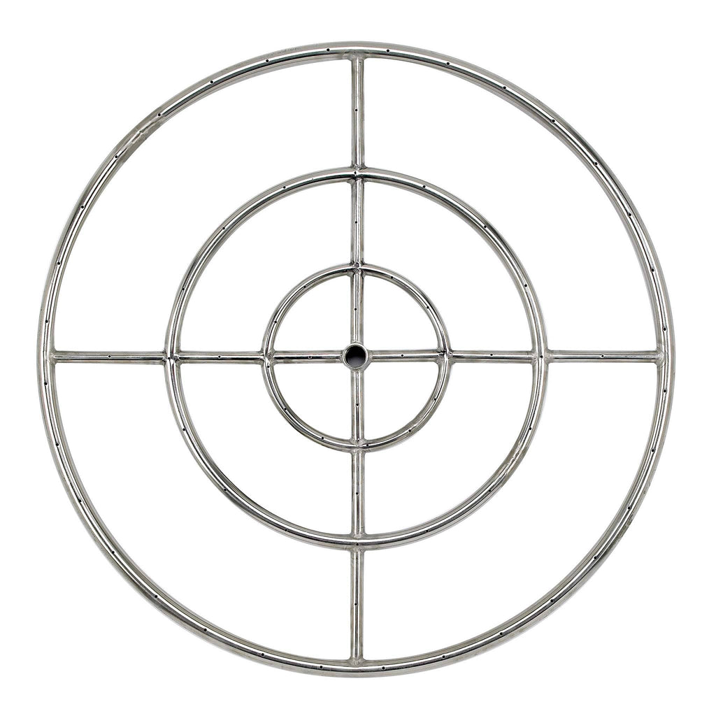 30x22 Stainless Steel Fire Pit Ring Burner T335958
