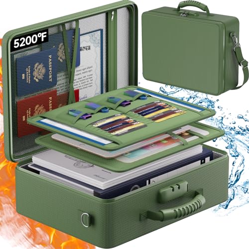 Fireproof Document Bag with Lock G57793