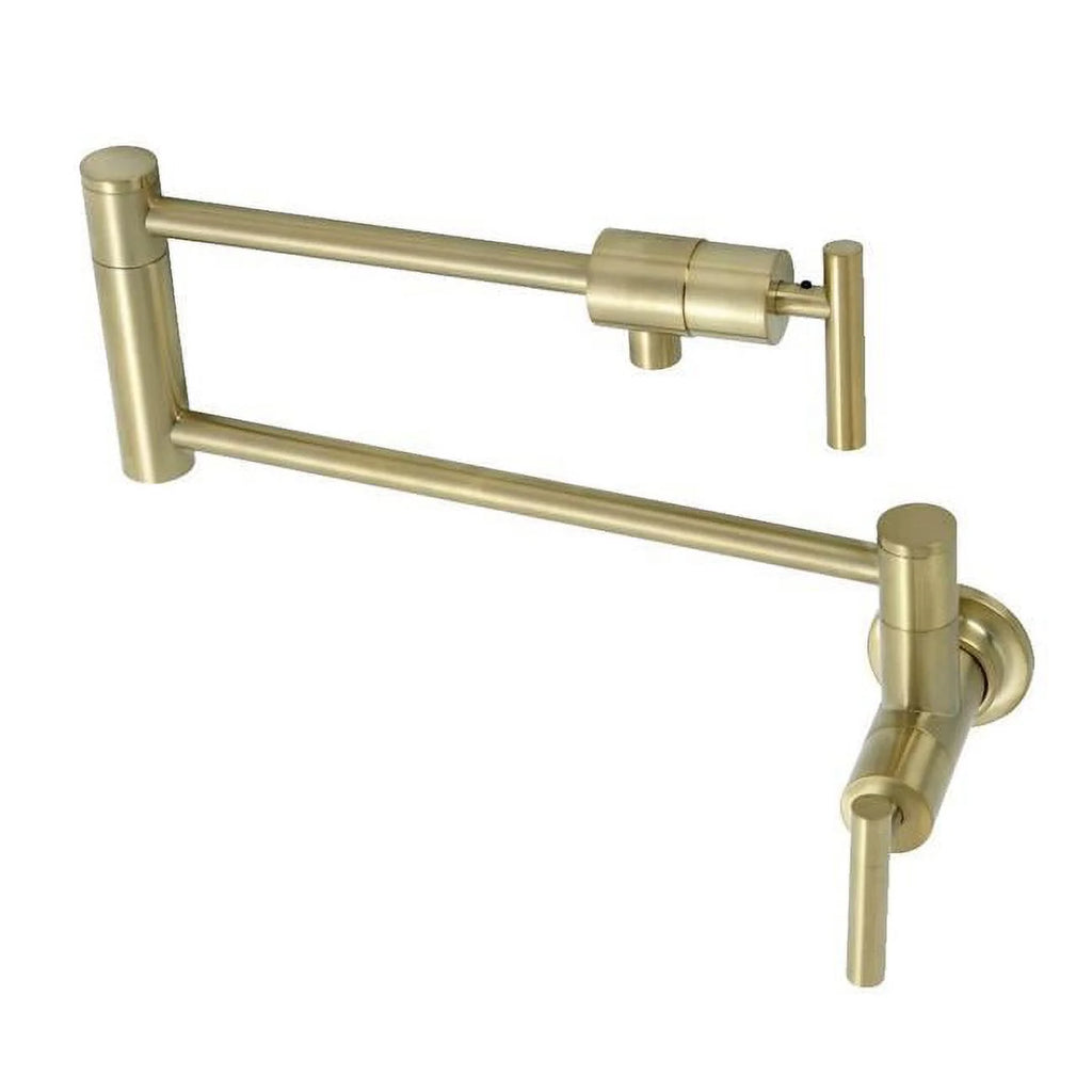 Brushed Brass Pot Filler Faucet H1211