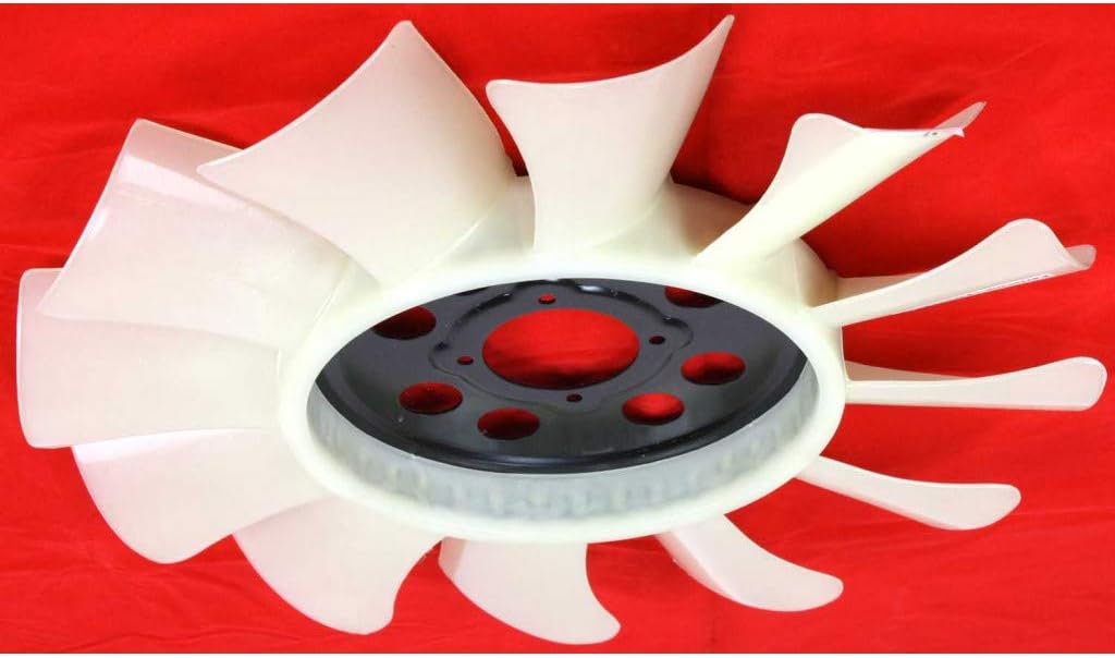 12 Blade Fan Blade for Ford Explorer Sport 2001 4.0L Engine Pack of 2 W78774
