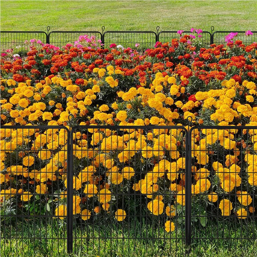 Decorative Rustproof Folding Garden Fence 40in x 21ft S946