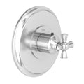 Weathered Brass Thermostatic Trim Plate with Handle D8017