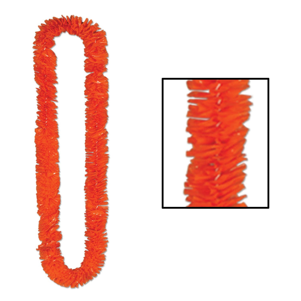 Orange Poly Leis Case Pack 144 N893