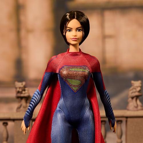 Red & Blue Suit Fashion Doll with Cape F921