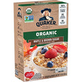 Organic Maple & Brown Sugar Instant Oatmeal, 8 Packets (6 Boxes) A6712