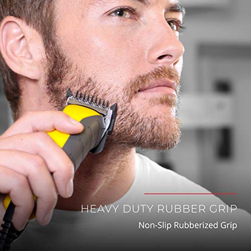 15 Piece Hair Clippers and Beard Trimmer, Yellow L5453
