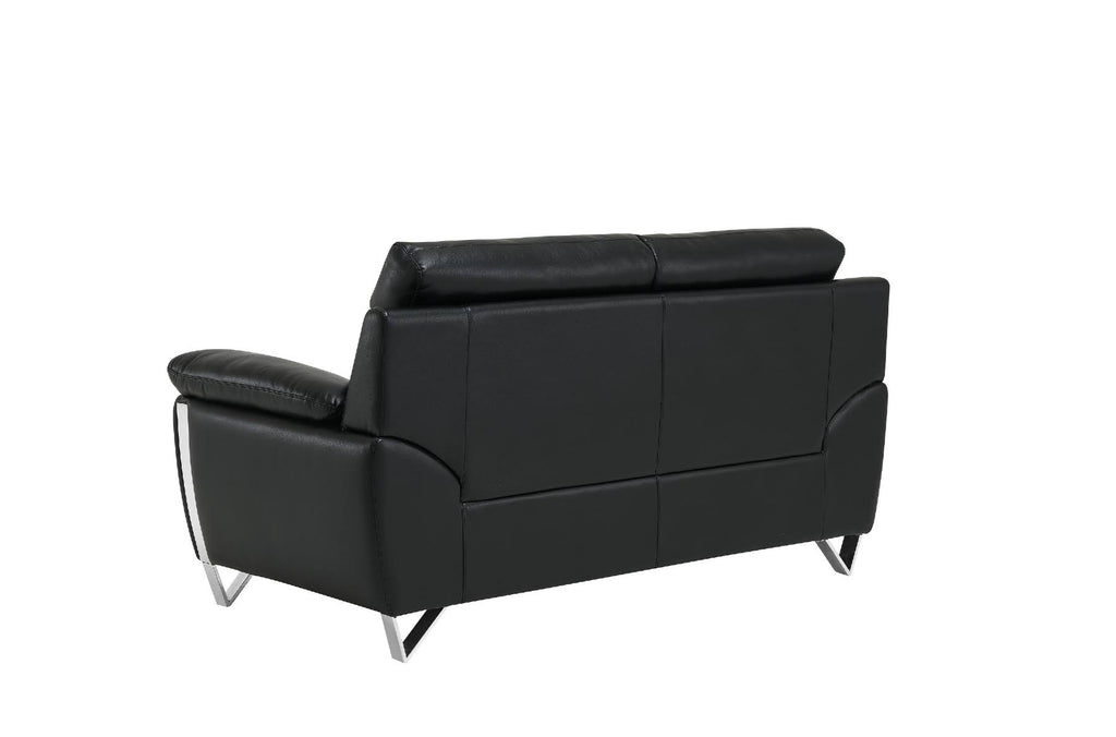 Grey Velvet Loveseat K21887
