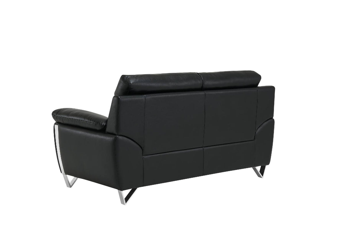 Grey Velvet Loveseat K21887