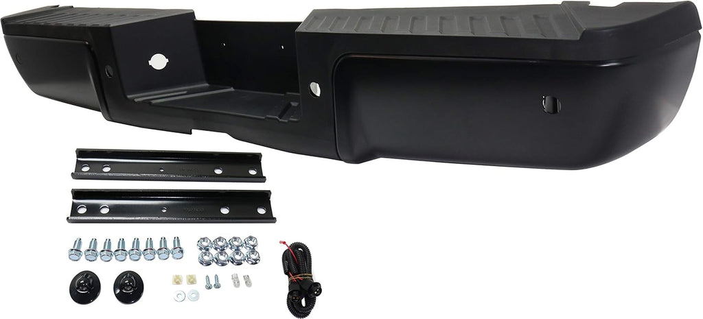 Black Face Steel Step Bumper Assembly J5294