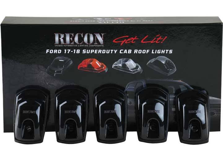 Smoked Lens Truck Accessories with Amber High-Power LEDs J69060