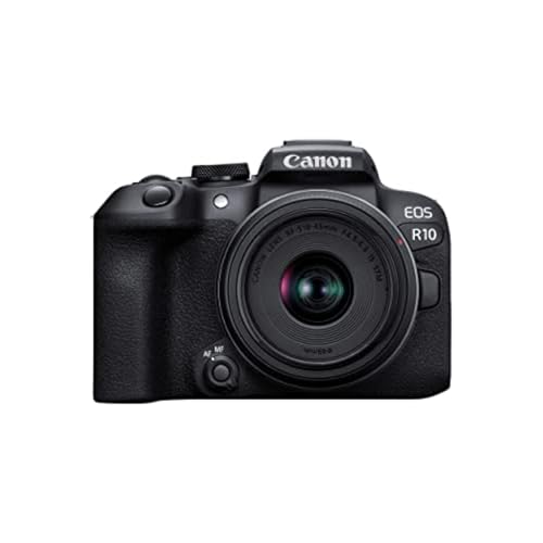 Mirrorless Camera with Lens, Tripod and Microphone, 24.2 Megapixel, 4K Video, Black L532