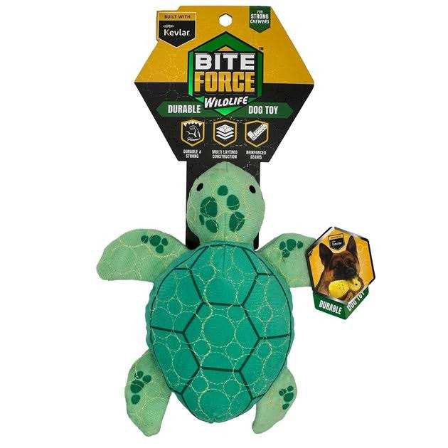 Durable Plush Turtle Dog Toy F894236