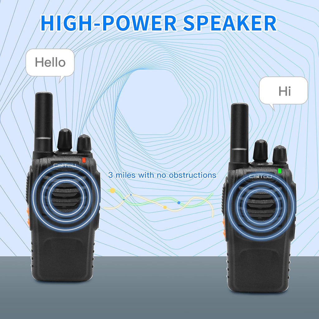 Wireless Intercom System 16 Channels Rechargeable Walkie Talkie M8257