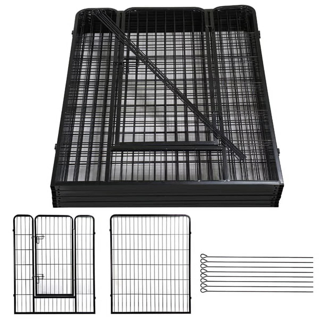 Decorative Rustproof Folding Garden Fence 40in x 21ft S946