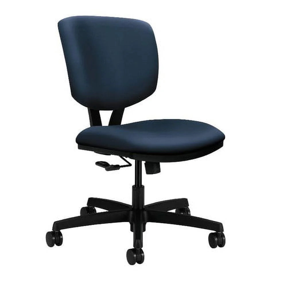 Black Polyurethane Office Chair I491