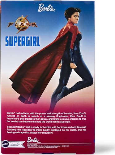 Red & Blue Suit Fashion Doll with Cape F921