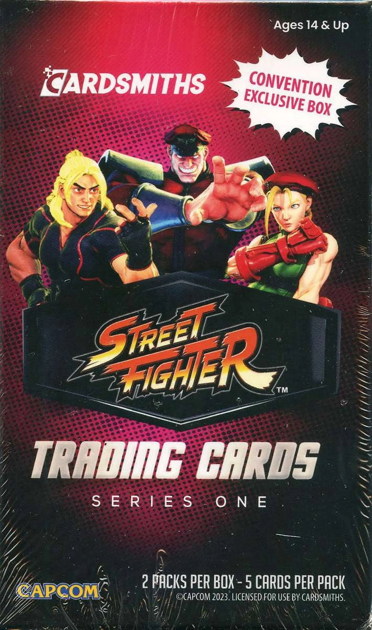 Street Fighter Trading Cards Convention Exclusive Box L178765