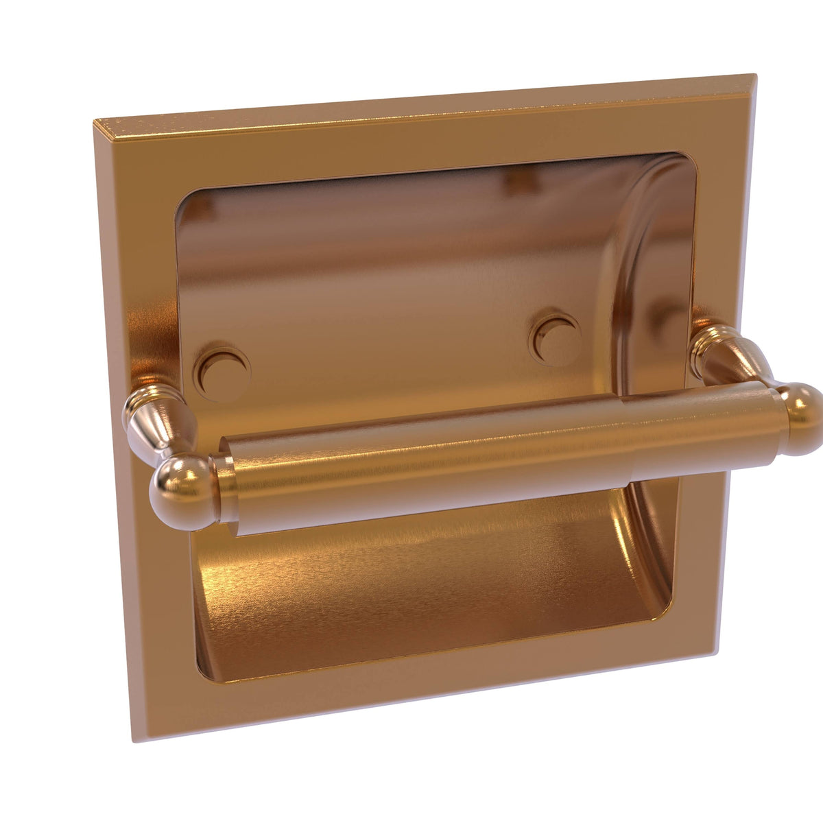 Polished Brass Recessed Toilet Tissue Holder M958671
