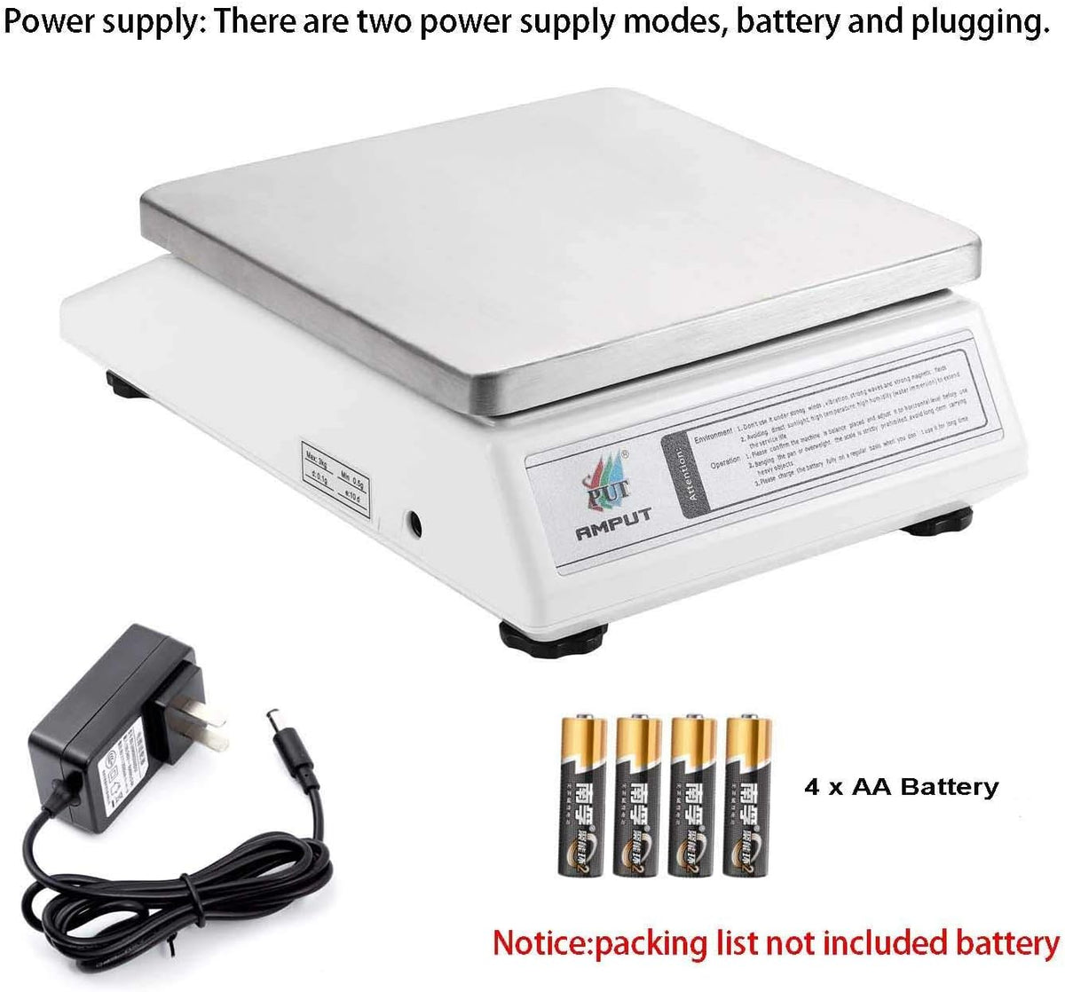 6kg x 0.1g Digital Electronic Balance Scale P861