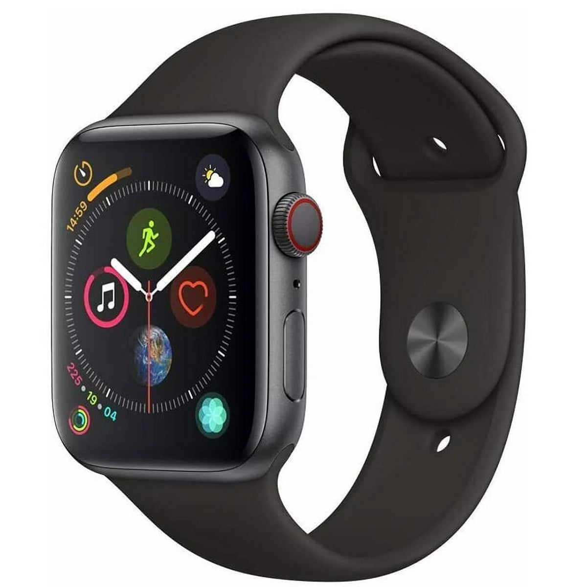 Apple Watch 44mm GPS Cellular Aluminum Space Gray Sport Band Q96355