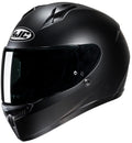 Solid Semi Flat Black Motorcycle Helmet XXS L796