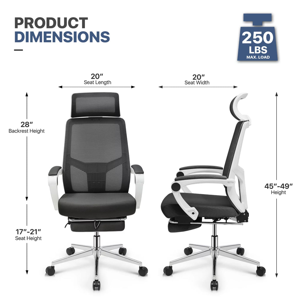 Laptop Table with Monitor Shelf and Task Seat with Lumbar Support Q60860