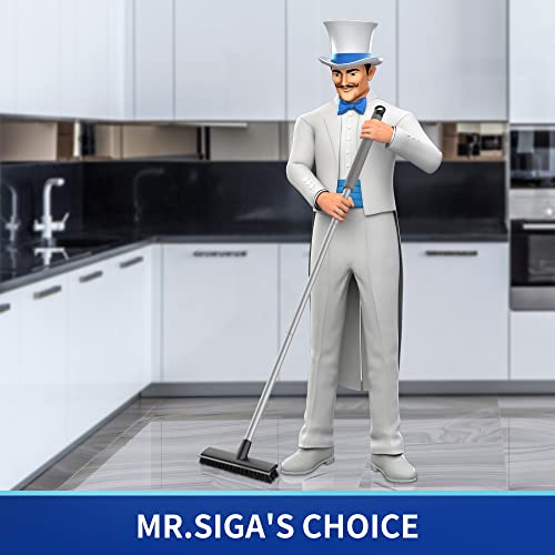 Unflagged Bristle Silicone Blade Broom U339