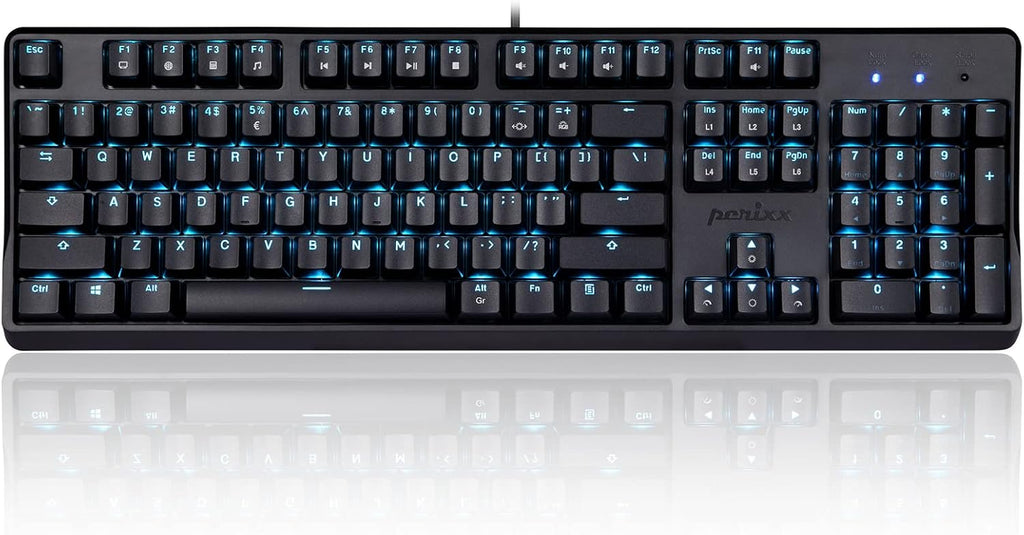 Wired USB Mechanical Gaming Keyboard with RGB Backlighting F265