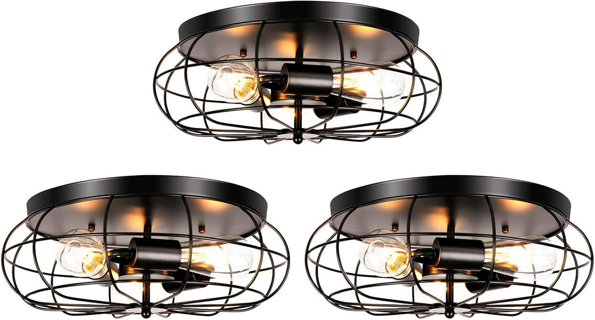 Vintage Semi Flush Mount Ceiling Light E230310