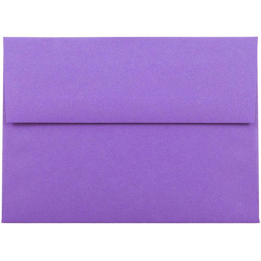 A6 Invitation Envelope, 4 3/4 x 6 1/2, Violet Recycled, 1000/Carton Z4321