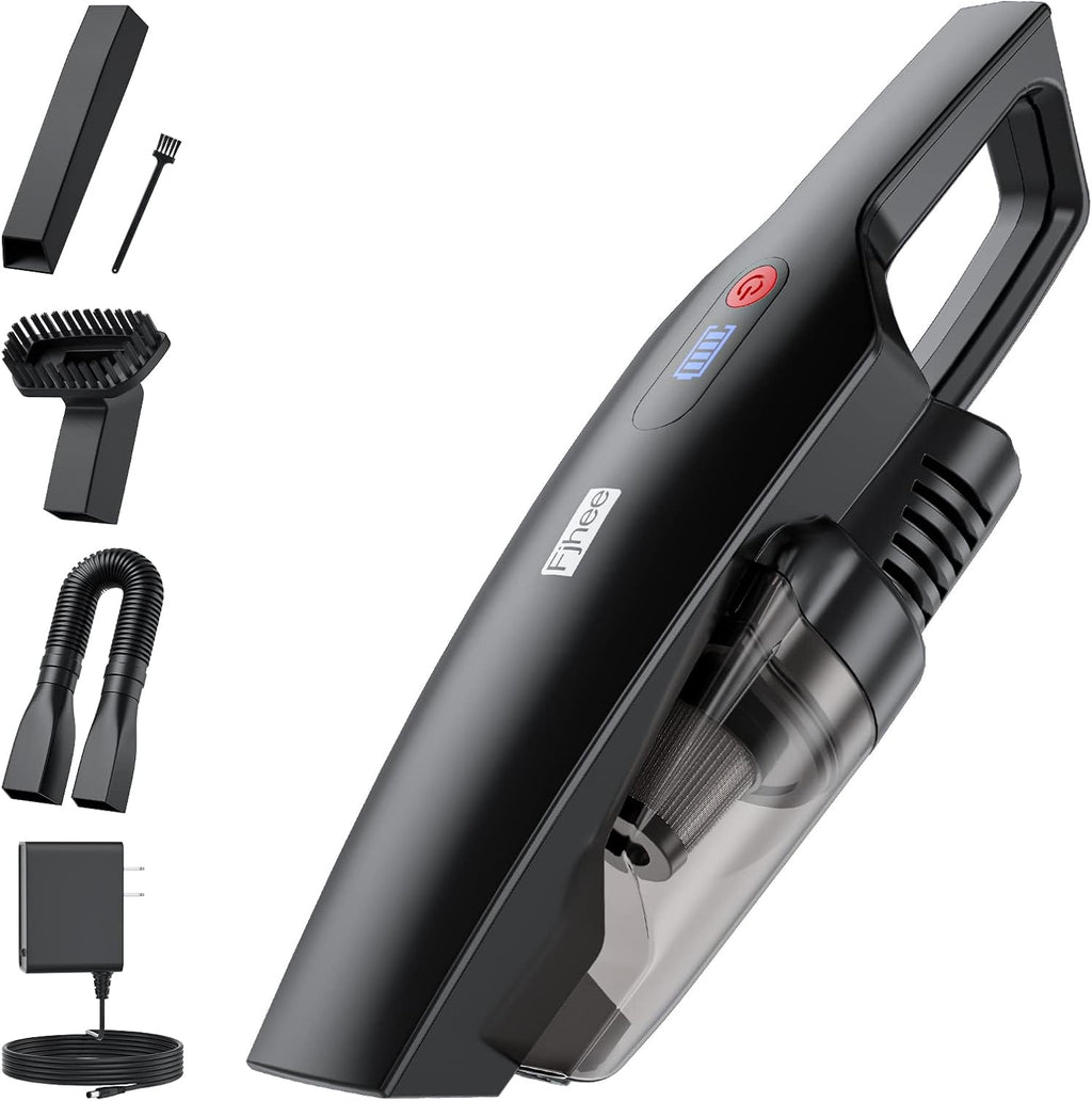 Handheld Cordless Vacuum Cleaner with 4 Attachments X821550