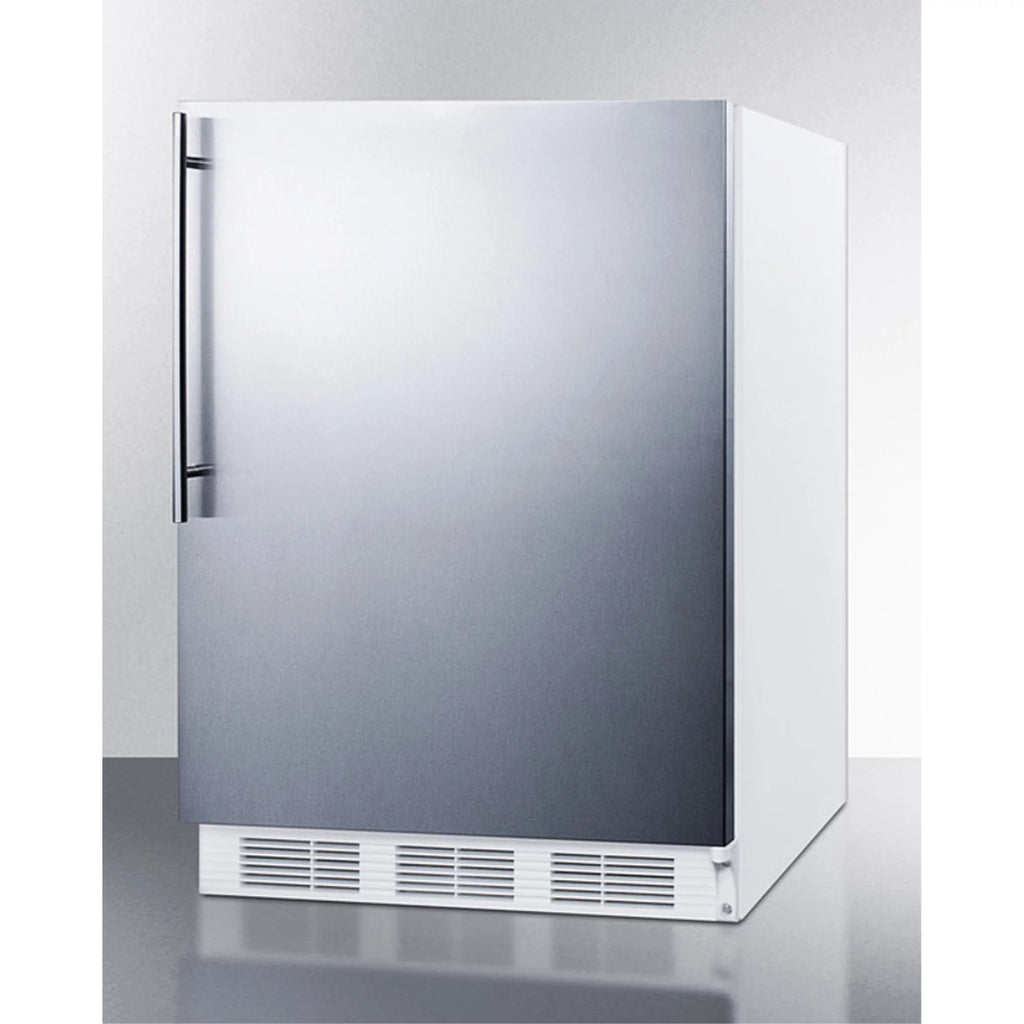 Built-in Undercounter Refrigerator-Freezer Stainless Steel F888655