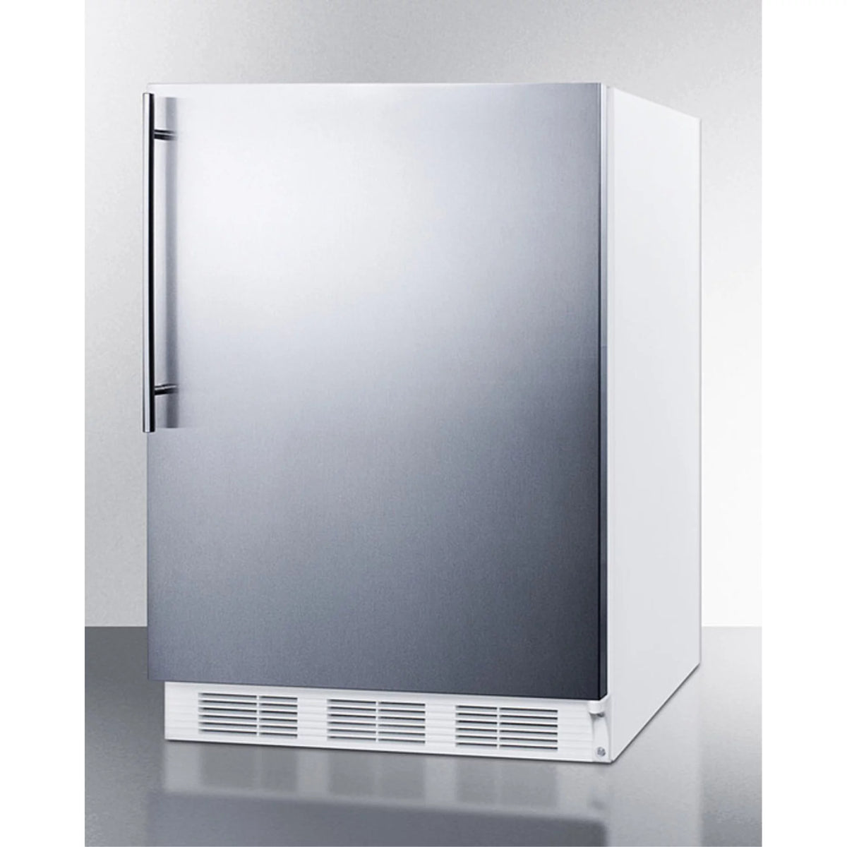 Built-in Undercounter Refrigerator-Freezer Stainless Steel F888655
