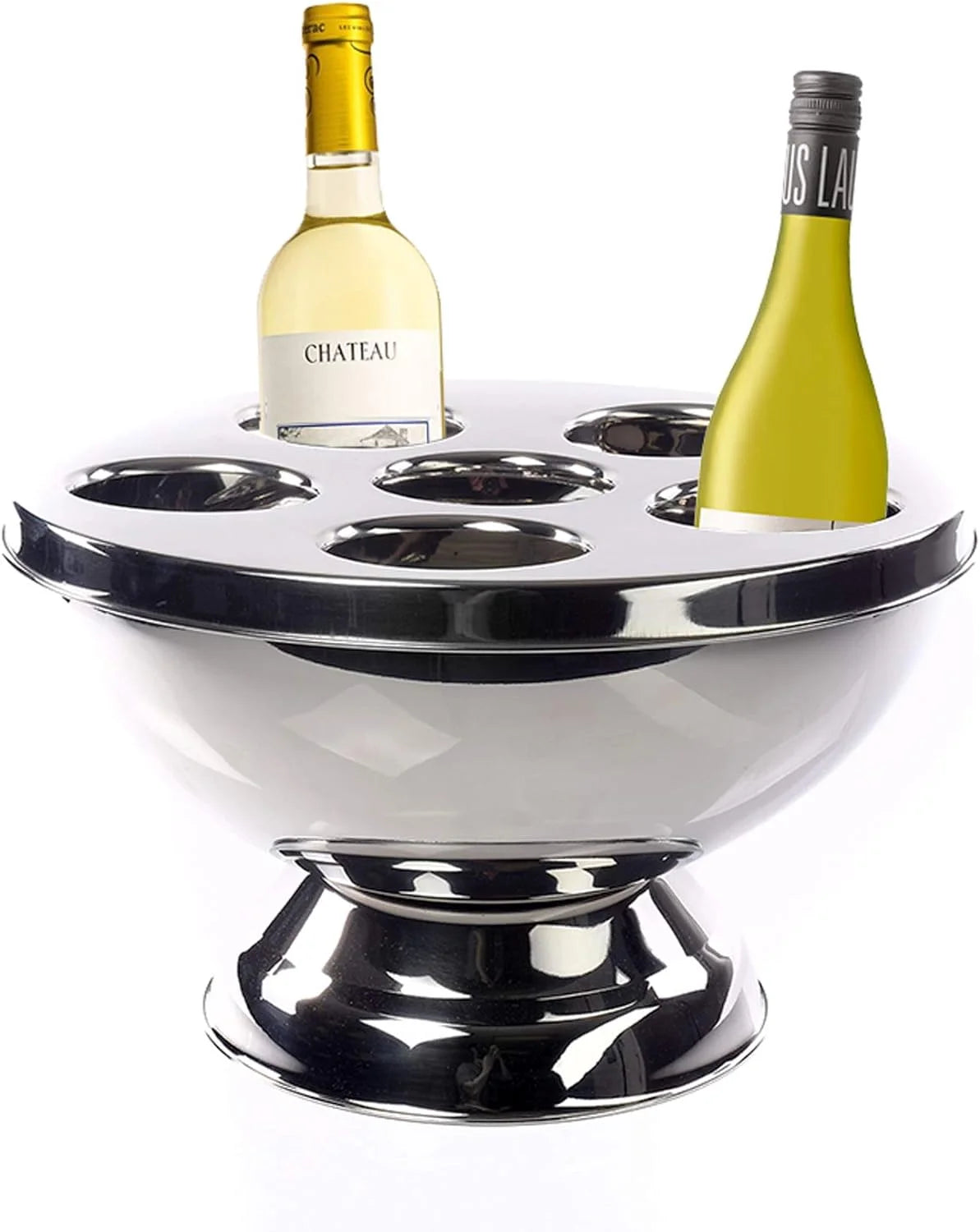 Stainless Steel 6 Compartment Wine Bottle Chiller K8040