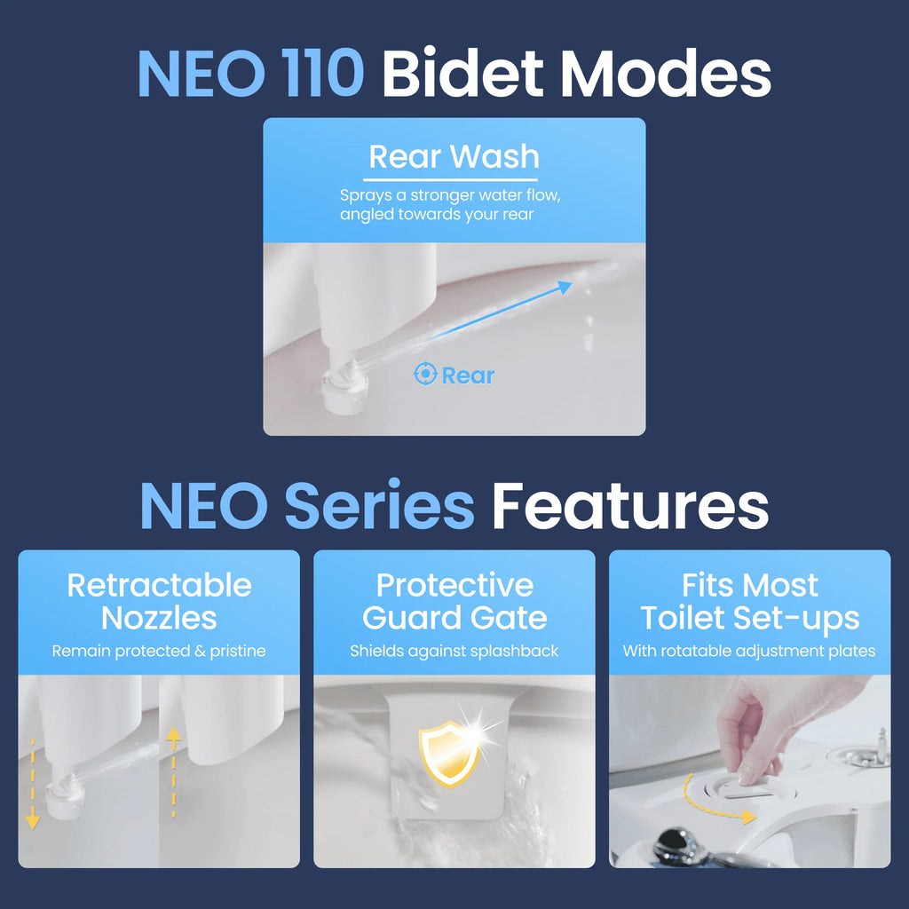 Non-Electric Bidet Attachment with Adjustable Water Pressure N59544
