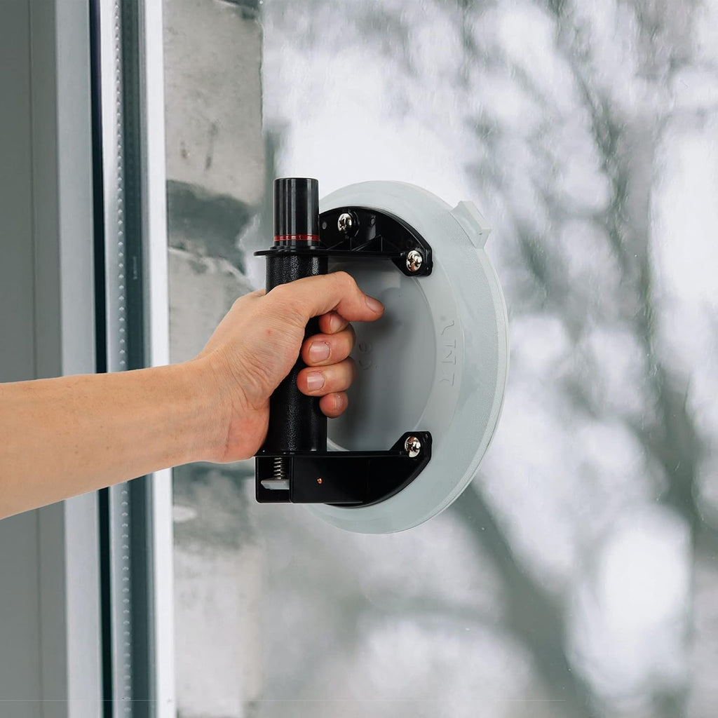 8 Glass Suction Cup with Handle and Pump N407