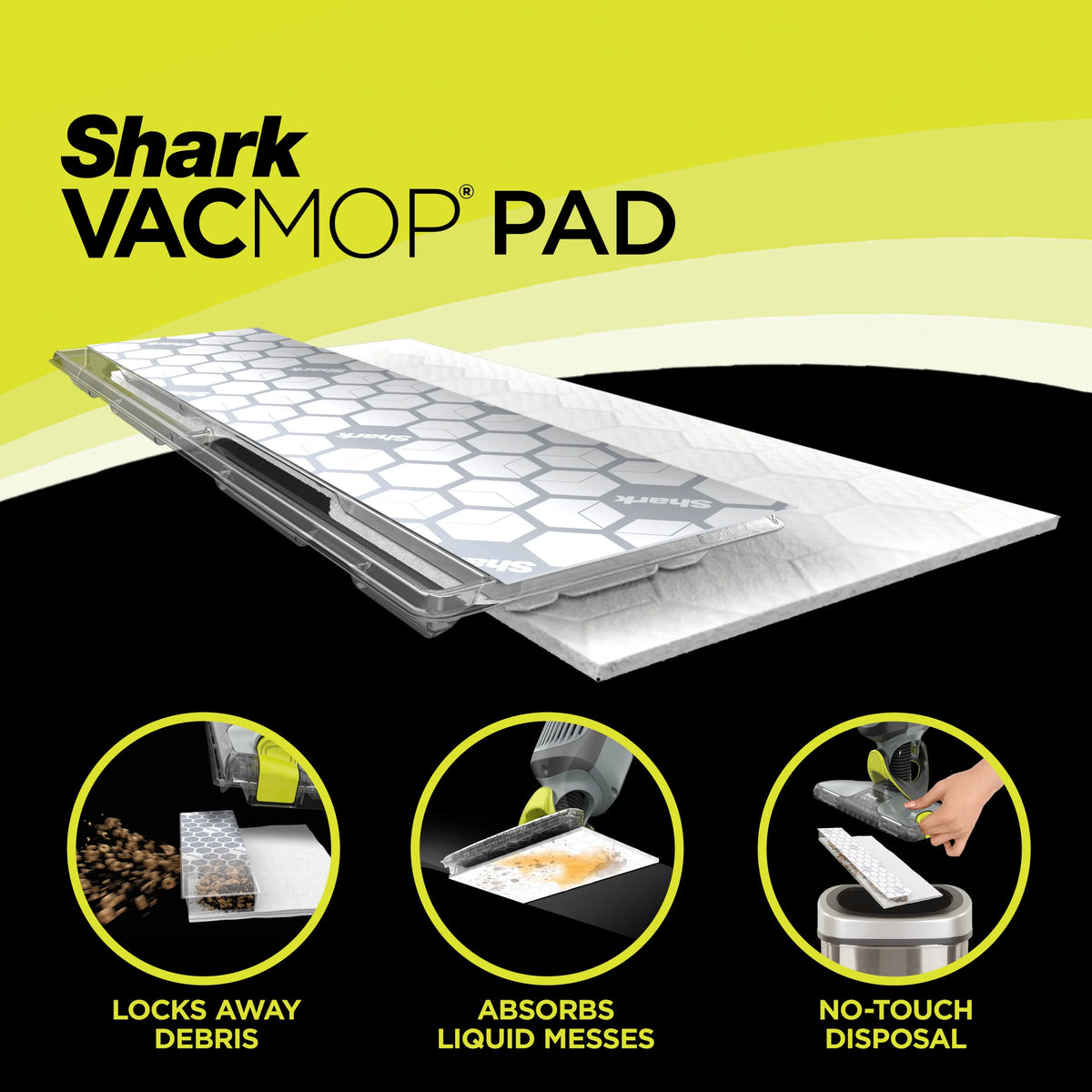 Cordless Hard Floor Vacuum Mop with Disposable Pad Q718