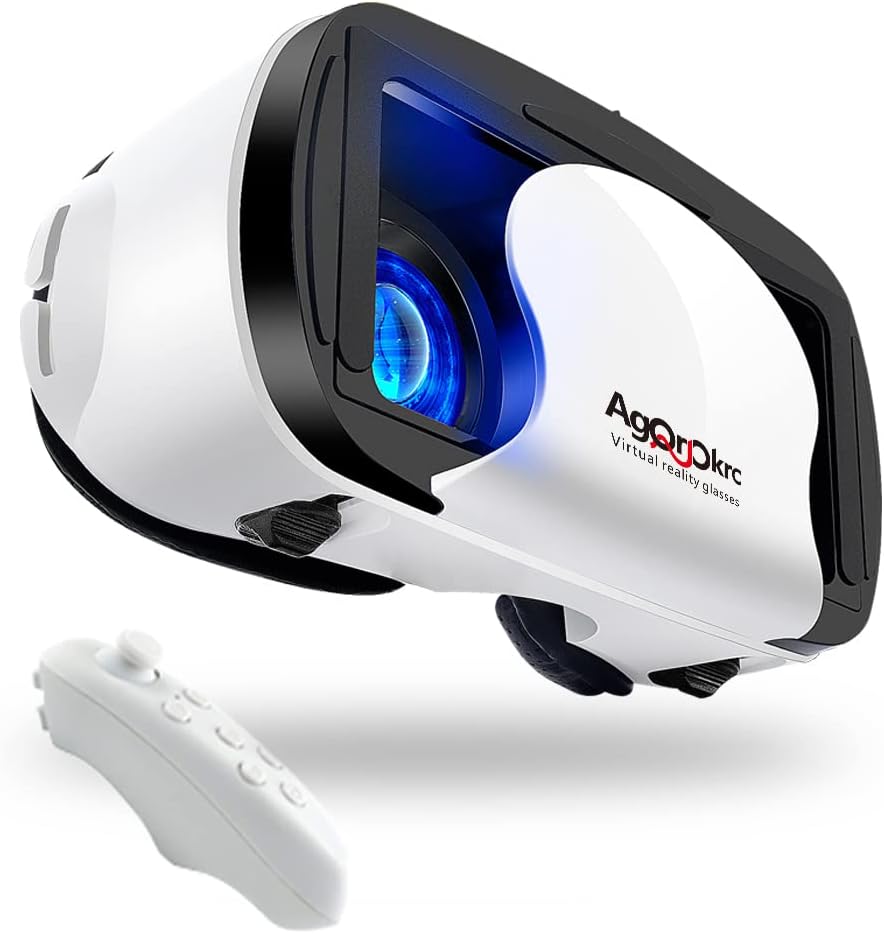 Adjustable 3D VR Headset with Controller L2947