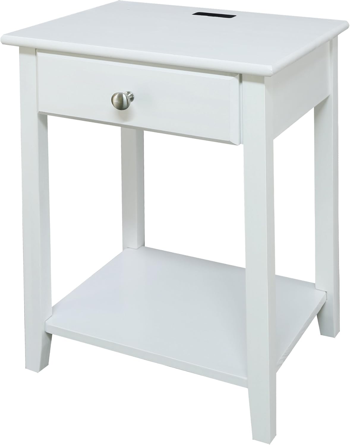 Espresso Nightstand with USB Ports M584473