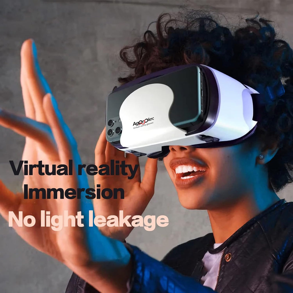 Adjustable 3D VR Headset with Controller L2947