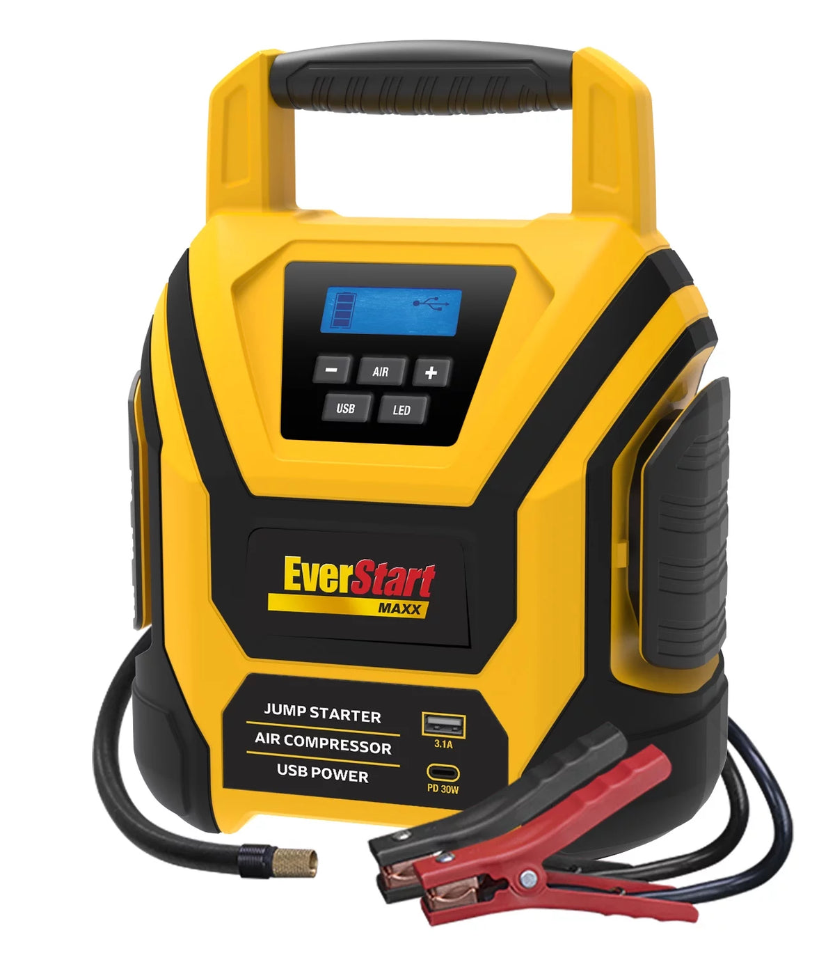 1600 Amp Lithium Jump Starter with Air Compressor I703