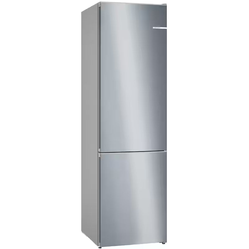 Bottom Freezer Refrigerator in Stainless Steel with Internal Ice Maker F849