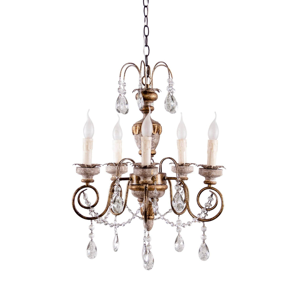 Rustic Crystal Chandelier F7578