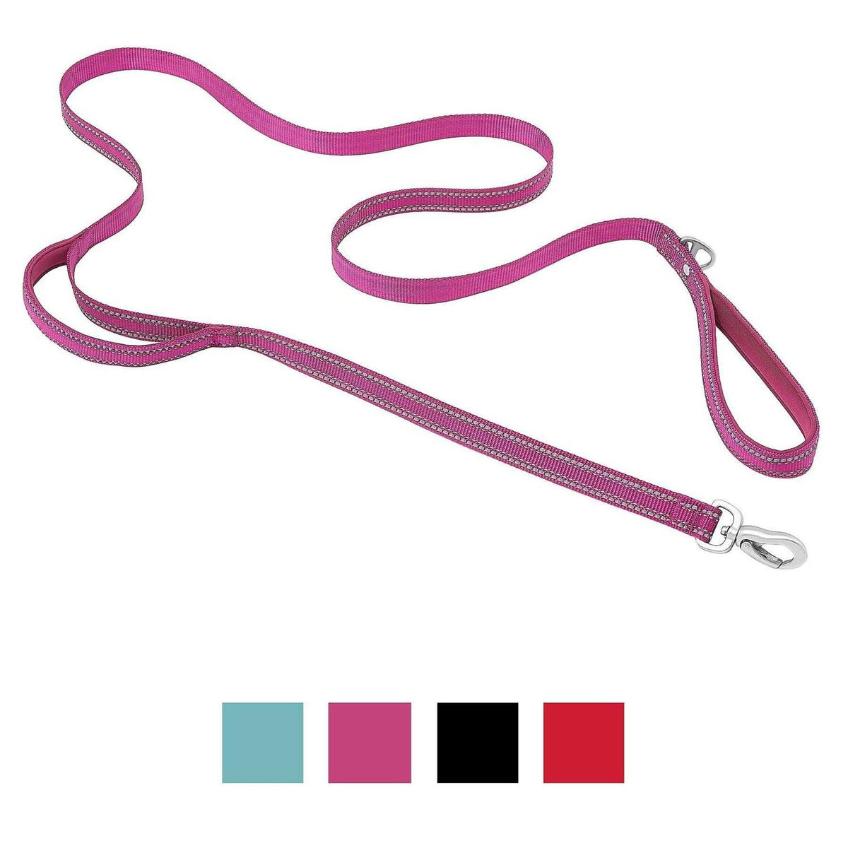 Nylon Reflective Padded Dog Leash D33819