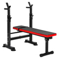Adjustable Olympic Workout Bench with Squat Rack Y2871
