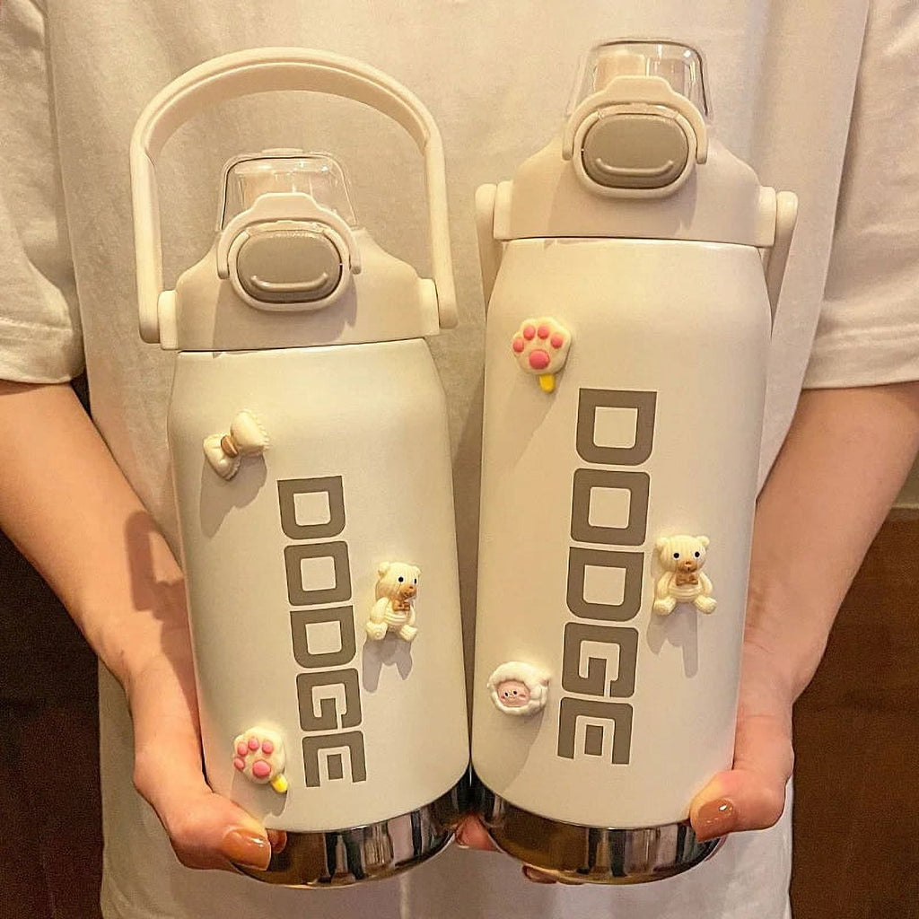 Stainless Steel Insulated Vacuum Flask Water Bottle M909829