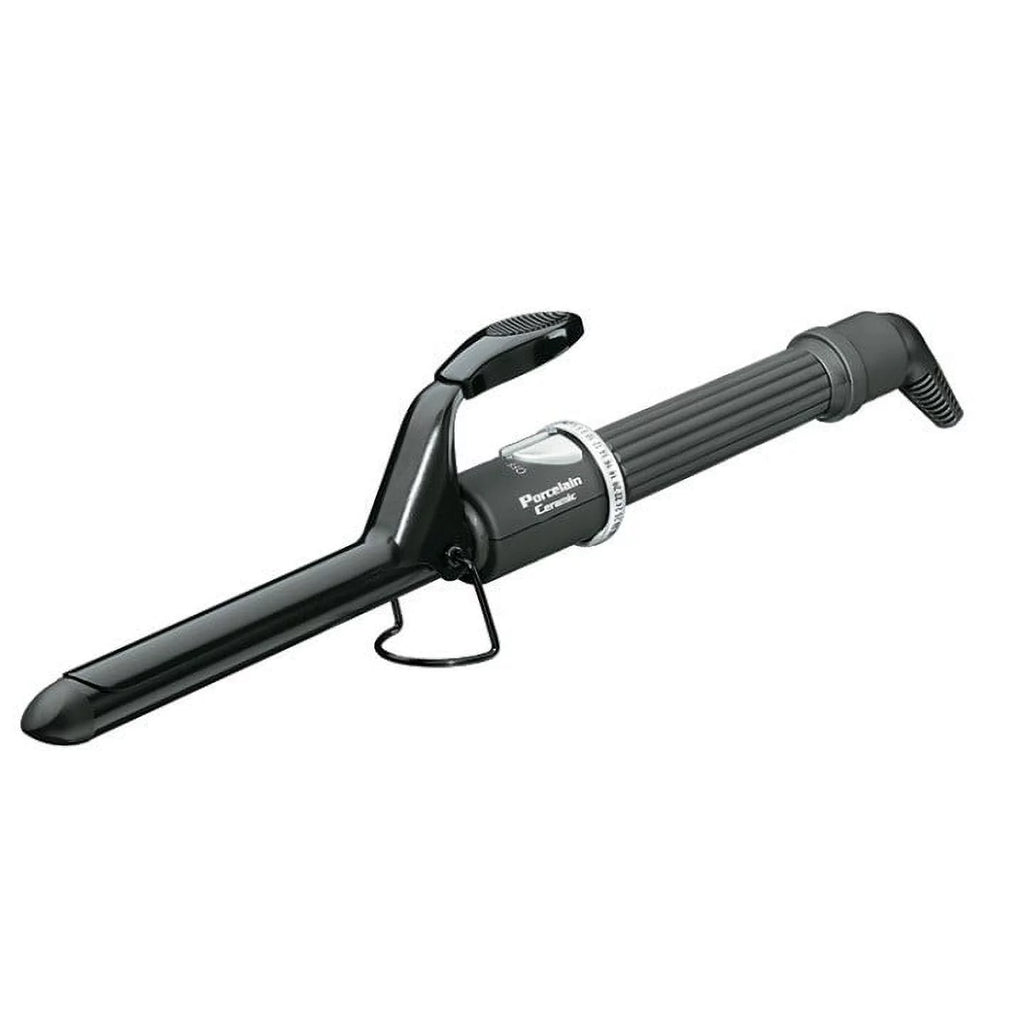 Porcelain Ceramic Spring Curling Iron .75 S832