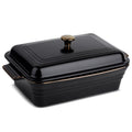 Onyx Stoneware Covered Baking Dish W58541