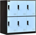 6 Door Metal Storage Locker with Lock G70832