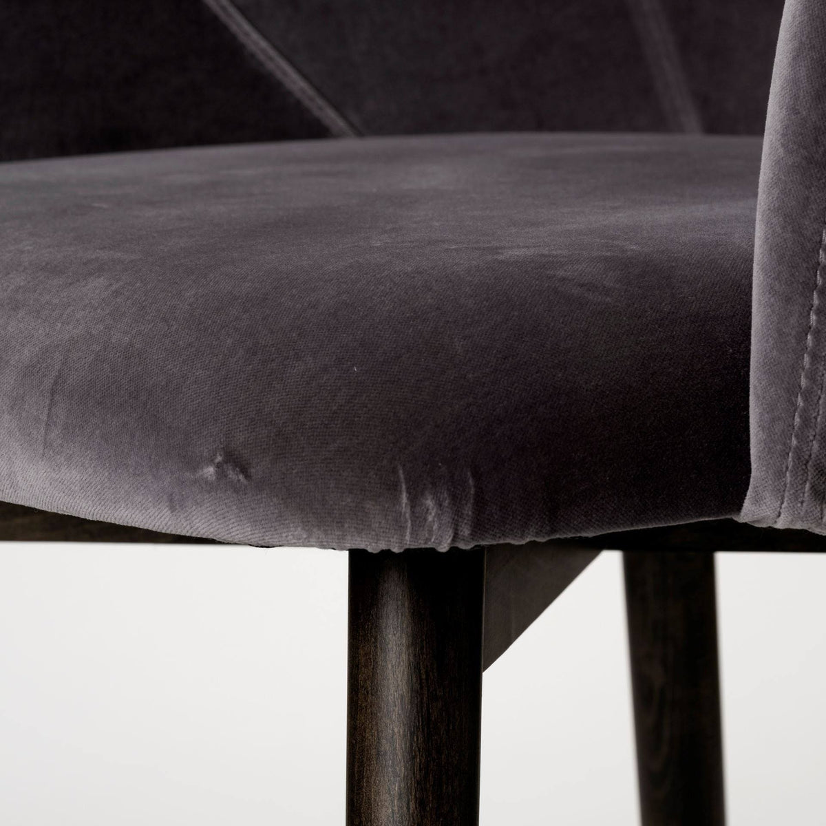 Grey Velvet Dining Chair V575